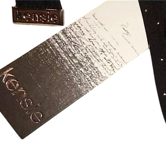 $210 Kensie Celebrity Sparkle Bikini Bottoms XSmall Gold Studs BEST OF CRUISE - Picture 12 of 16